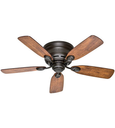 Low Profile Iv 42 Inch New Bronze With Weathered Oak Wine Country Blades Ceiling Fan Low Profile
