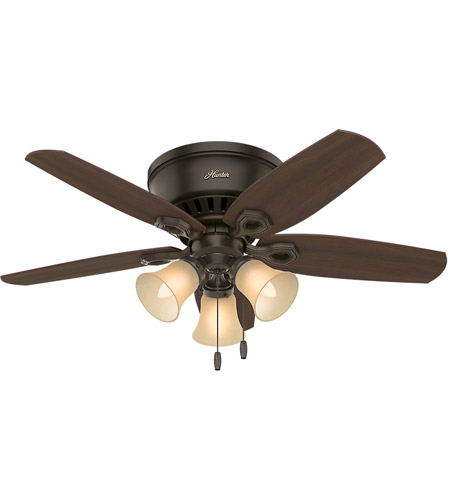 Hunter Fan 51091 Builder 42 Inch New Bronze With Harvest