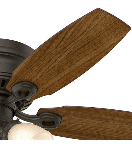 Hunter Fan 52086 Hatherton 46 inch New Bronze with Roasted Walnut/Yellow Walnut Blades Ceiling Fan, Low Profile 52086_5.jpg