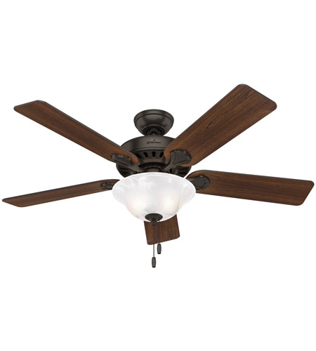 Hunter Fan 53041 Buchanan 52 Inch Premier Bronze With Dark