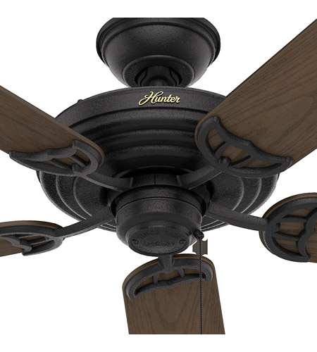 Hunter Fan 53060 Sea Air 52 inch Textured Matte Black with Cocoa Blades Outdoor Ceiling Fan 53060_4.jpg