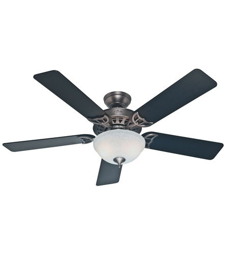 Hunter Fan 53171 The Sonora 52 inch Antique Pewter with Black/Cherry Blades Indoor Ceiling Fan photo