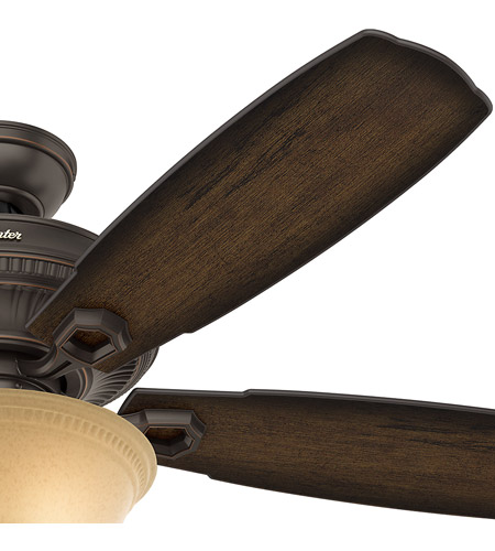 Hunter Fan 53353 Ambrose 52 inch Onyx Bengal with Burnished Aged Maple/Aged Maple Blades Ceiling Fan 53353_1.jpg