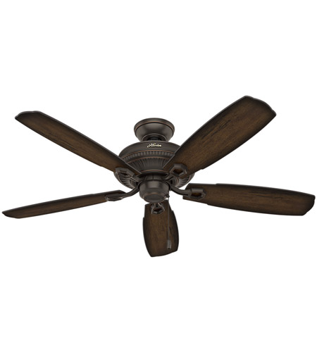 Hunter Fan 53353 Ambrose 52 inch Onyx Bengal with Burnished Aged Maple/Aged Maple Blades Ceiling Fan 53353_2.jpg
