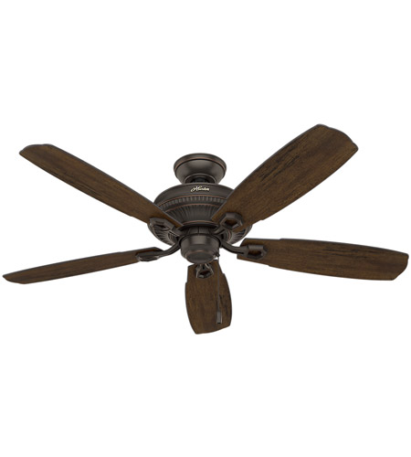 Hunter Fan 53353 Ambrose 52 inch Onyx Bengal with Burnished Aged Maple/Aged Maple Blades Ceiling Fan 53353_4.jpg