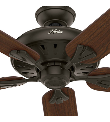 Hunter Fan 54018 Royal Oak 60 inch New Bronze with Dark Cherry/Medium Oak Blades Ceiling Fan 54018_5.jpg