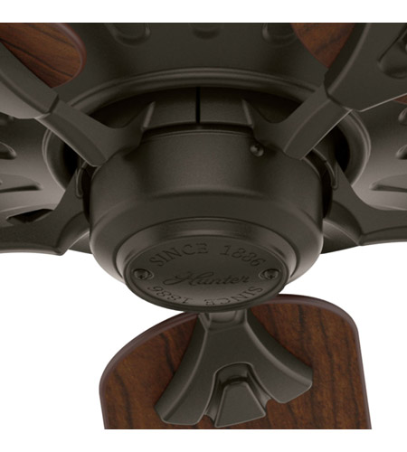 Hunter Fan 54018 Royal Oak 60 inch New Bronze with Dark Cherry/Medium Oak Blades Ceiling Fan 54018_7.jpg