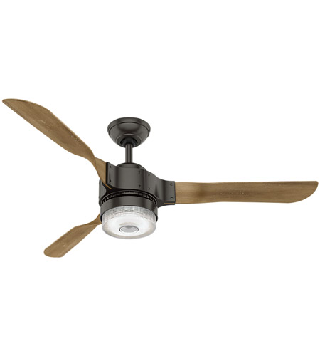 Apache 54 Inch Noble Bronze With White Washed Distressed Oak Blades Ceiling Fan