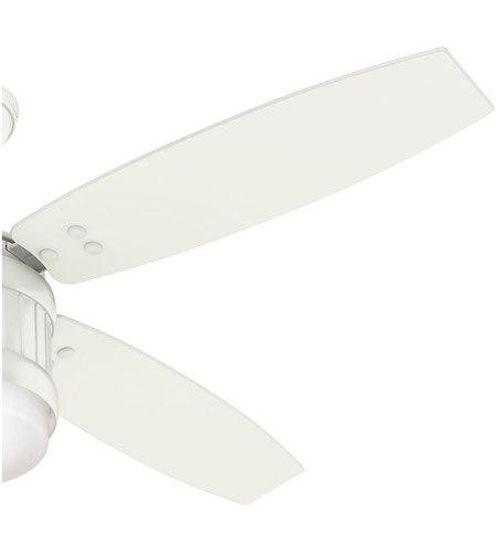 Hunter Fan 59314 Seahaven 52 inch Fresh White with Olivewood/Fresh White Blades Indoor/Outdoor Ceiling Fan 59314_2.jpg