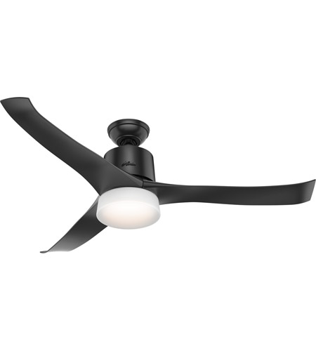 Hunter Fan 59375 Symphony 54 Inch Matte Black Ceiling Fan