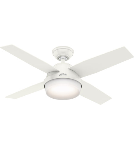 Hunter Fan 59246 Dempsey 44 Inch Fresh, Hunter Ceiling Fan Light Keeps Blinking
