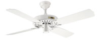 Hunter Prestige Fans Outdoor Original Ceiling Fan 52inch in White 25602 photo thumbnail