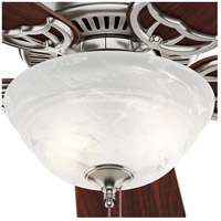 Hunter Kensington 42 in Indoor Brushed Nickel Ceiling Fan with Light Kit 51015 