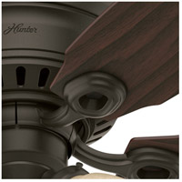 Hunter Fan 52086 Hatherton 46 inch New Bronze with Roasted Walnut/Yellow Walnut Blades Ceiling Fan, Low Profile 52086_6.jpg thumb