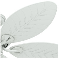 Hunter Fan 54097 Bayview 54 inch White with White Wicker/White Palm Leaf Blades Outdoor Ceiling Fan 54097_1.jpg thumb