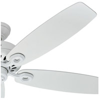 Hunter Fan 54108 Markham 52 inch Snow White Indoor Ceiling Fan 54108_1.jpg thumb
