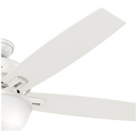 Hunter Fan 54171 Donegan 60 inch Fresh White with Fresh White/Light Grey Oak Blades Ceiling Fan 54171_1.jpg thumb