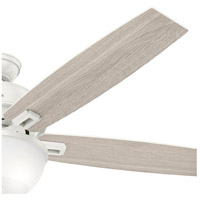 Hunter Fan 54171 Donegan 60 inch Fresh White with Fresh White/Light Grey Oak Blades Ceiling Fan 54171_6.jpg thumb
