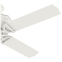 Hunter Fan 54180 Brunswick 52 inch Fresh White with Fresh White/Grey Oak Blades Indoor/Outdoor Ceiling Fan 54180_1.jpg thumb