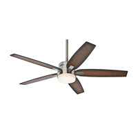 Hunter Fan 59039 Windemere 54 Inch Brushed Nickel With Burnished