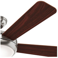 Hunter Fan 59052 Palermo 52 Inch Brushed Nickel With Cherry Maple Blades Ceiling Fan