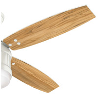 Hunter Fan 59314 Seahaven 52 inch Fresh White with Olivewood/Fresh White Blades Indoor/Outdoor Ceiling Fan 59314_1.jpg thumb