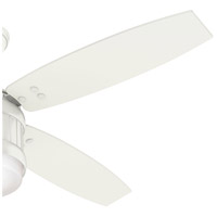 Hunter Fan 59314 Seahaven 52 inch Fresh White with Olivewood/Fresh White Blades Indoor/Outdoor Ceiling Fan alternative photo thumbnail
