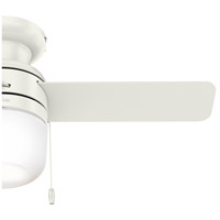 Hunter Fan 59464 Acumen 42 inch Fresh White with Fresh White/Natural Wood Blades Ceiling Fan, Low Profile 59464_1.jpg thumb