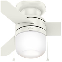 Hunter Fan 59464 Acumen 42 inch Fresh White with Fresh White/Natural Wood Blades Ceiling Fan, Low Profile 59464_4.jpg thumb