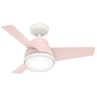 Hunter Fan 51850 Valda 36 inch Blush Pink Ceiling Fan photo thumbnail