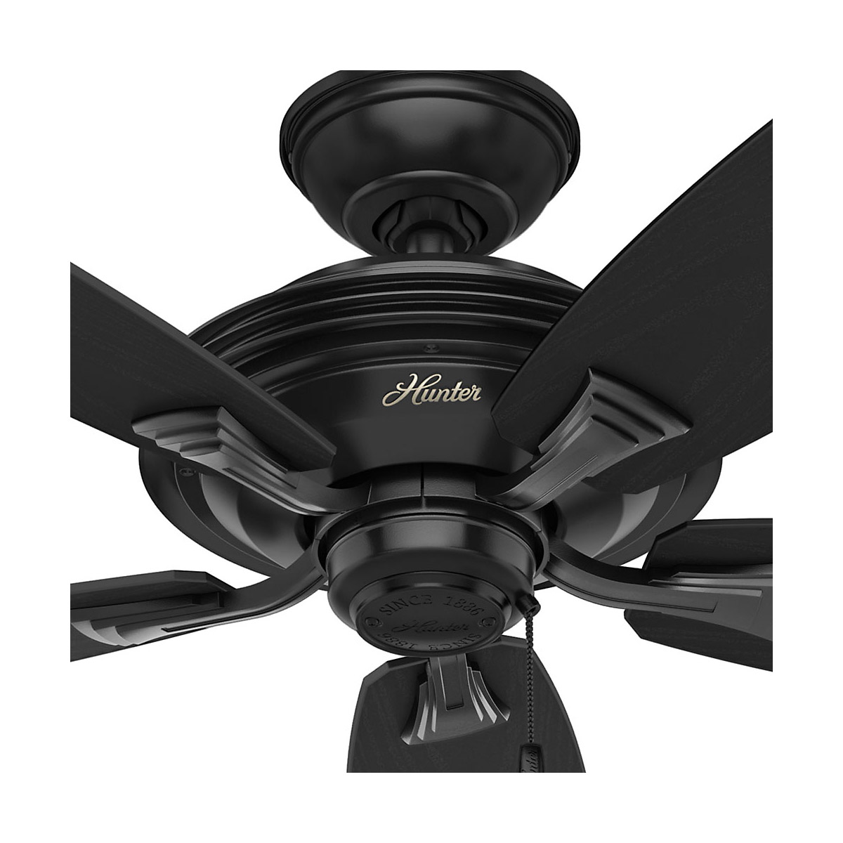 Hunter Fan Company 53348 Rainsford 52 inch Matte Black Outdoor Ceiling