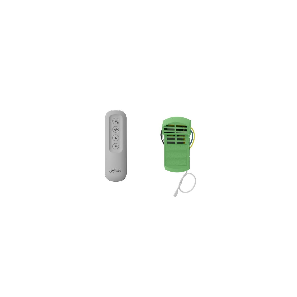 Hunter Fan 99770 Samantha Dove Grey Remote Control with Receiver