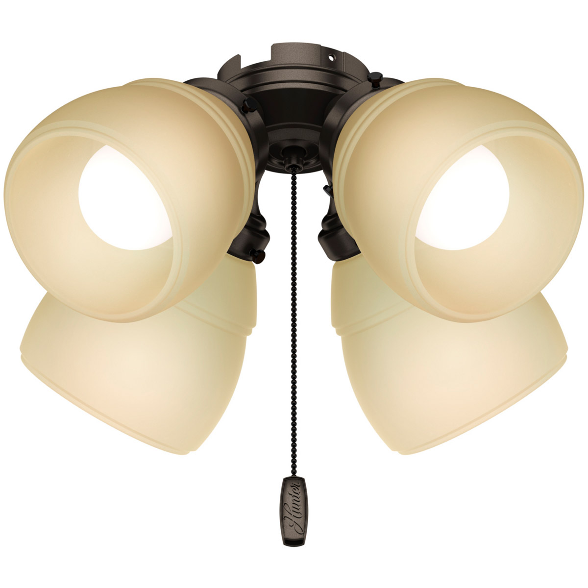 Hunter Fan 99367 Fan Accessory 4 Light Premier Bronze Fan Light Kit