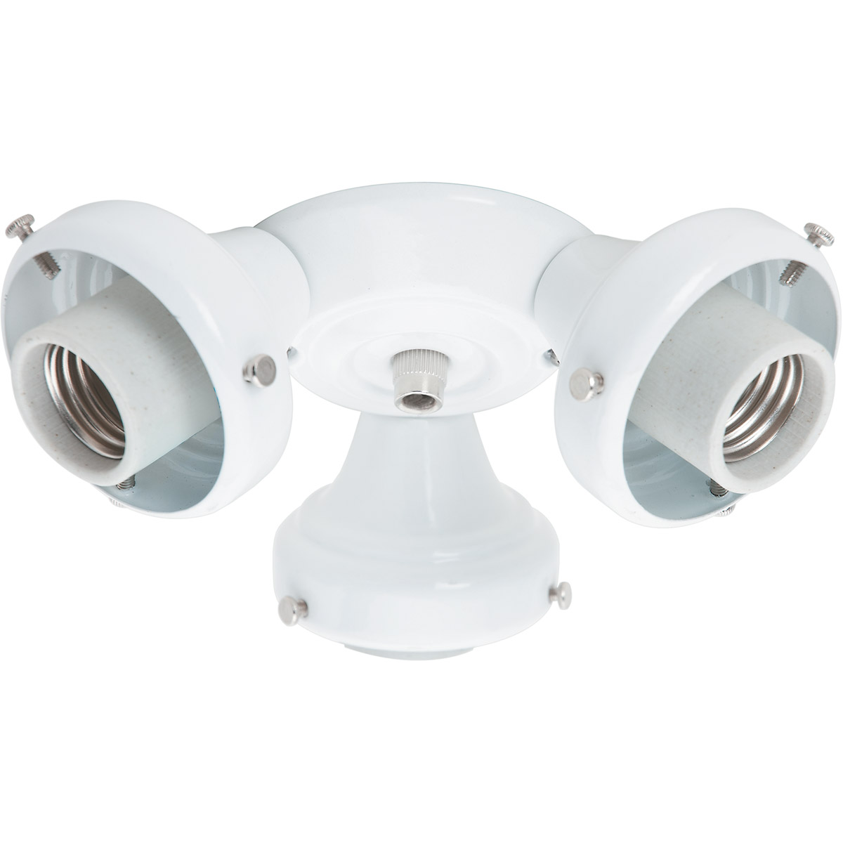 Hunter Fan 99135 Fan Accessory 3 Light White Fan Fitter