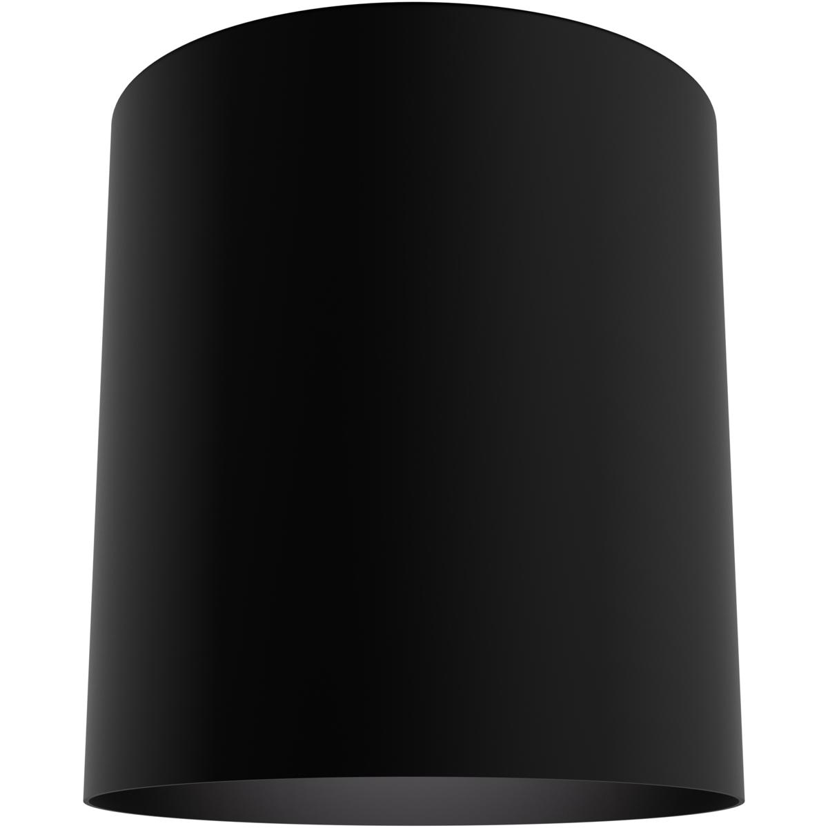 Hunter Fan 13124 Canoga 1 Light 5 inch Matte Black Flush Mount Ceiling Light, Small