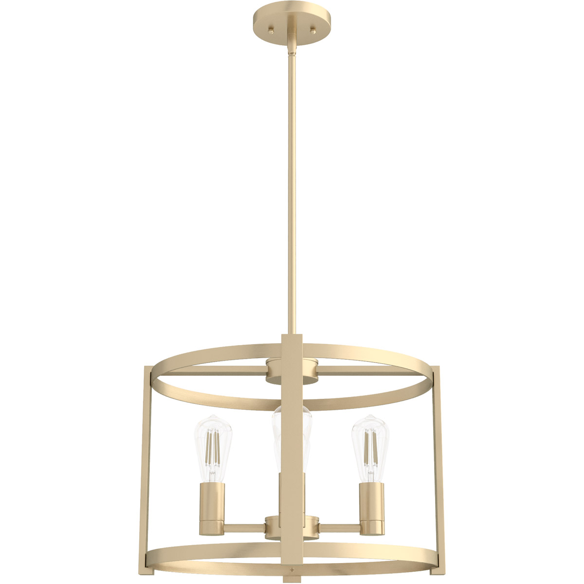Hunter Fan 19958 Astwood 4 Light 18 inch Alturas Gold Chandelier Ceiling Light