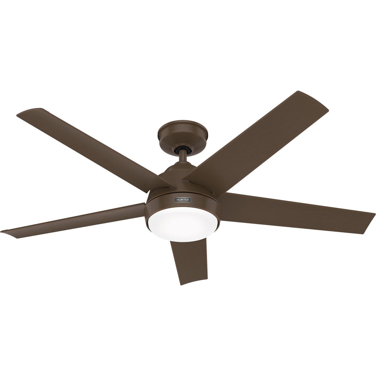 Hunter Fan 50059 Skyflow 52 inch Matte Bronze Outdoor Ceiling Fan