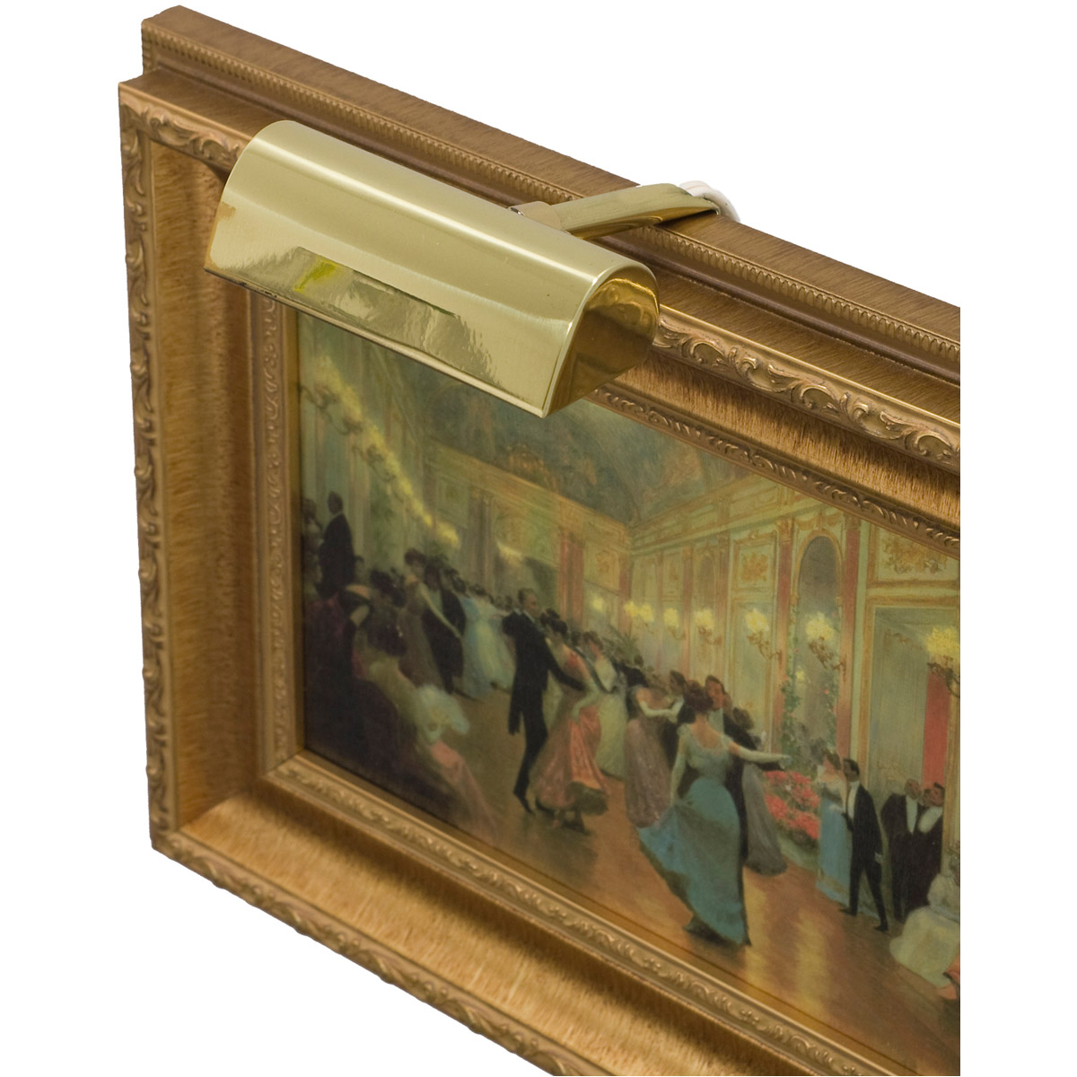 House of Troy T4-61 Classic Traditional 15 watt 4 inch Polished Brass Picture Light Wall Light