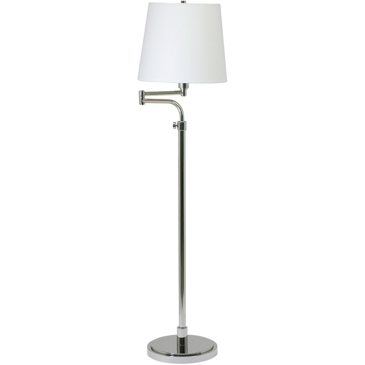 House of Troy TH700-PN Townhouse 50 inch 100 watt Polished Nickel Floor Lamp Portable Light