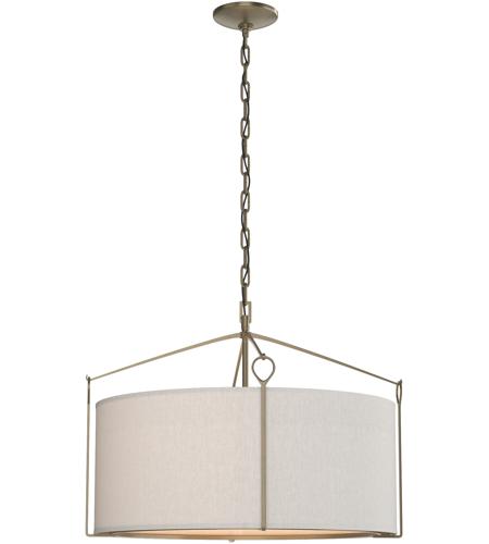 Hubbardton Forge 104250-1025 Bow 4 Light 24 inch Soft Gold Pendant Ceiling Light in Flax photo