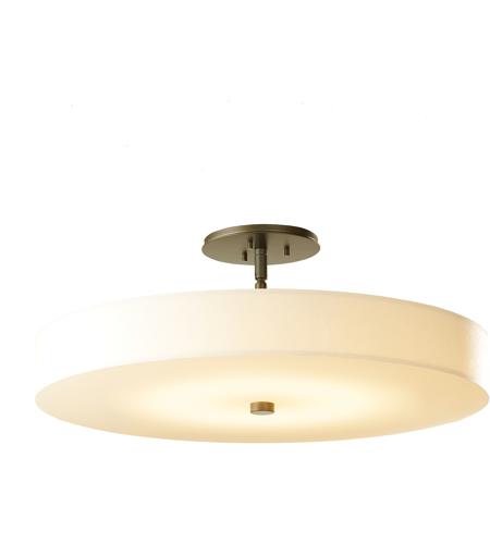 Hubbardton Forge 126805 1029 Disq Led 23 Inch Gold Semi Flush Mount Ceiling Light Large