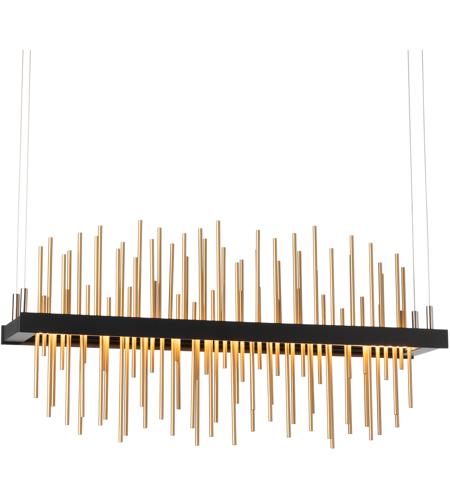 Hubbardton Forge 139654-1005 Gossamer LED 5 inch Bronze / Soft Gold Pendant Ceiling Light in Bronze with Soft Gold photo