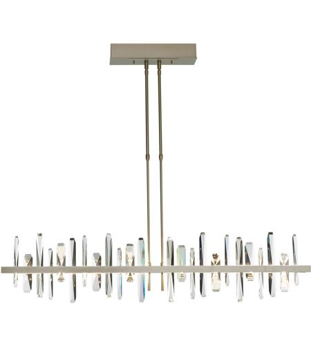 Hubbardton Forge 139738-1032 Solitude LED 5 inch Sterling Pendant Ceiling Light, Large photo