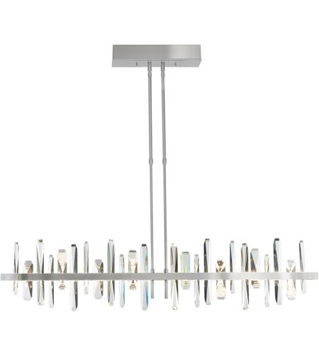 Hubbardton Forge 139738-1031 Solitude LED 5 inch Sterling Pendant Ceiling Light, Large photo