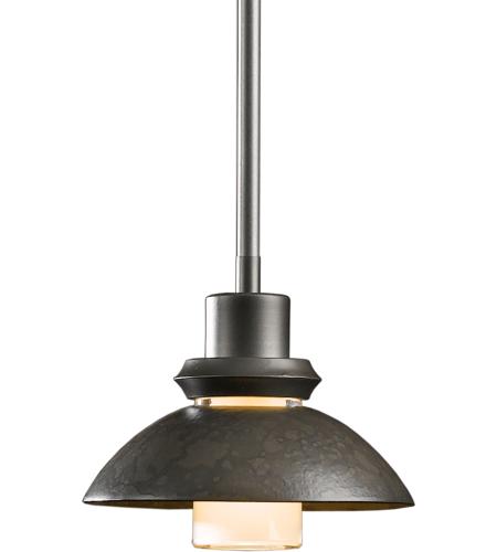 Hubbardton Forge 184930-1039 Staccato 1 Light 7 inch Sterling Mini Pendant Ceiling Light