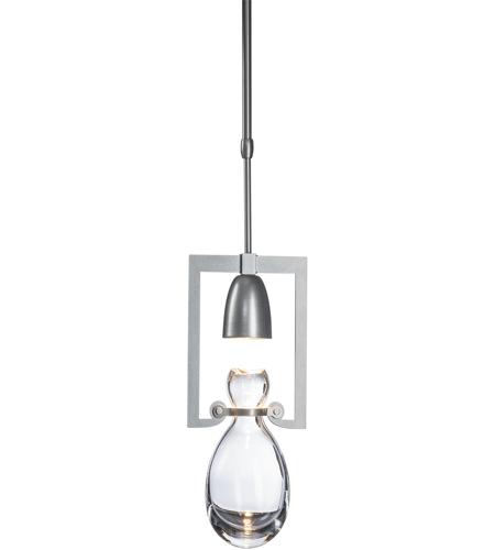 Hubbardton Forge 187520-1054 Apothecary 1 Light 5 inch Sterling Mini Pendant Ceiling Light photo