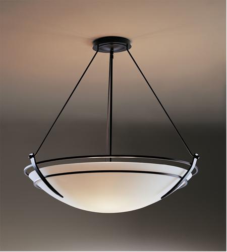 Hubbardton Forge 194430-1028 Presidio Tryne 3 Light 35 inch Sterling Large Scale Pendant Ceiling Light in Sand, Large Scale 194430-SKT-03-GG0170_2.jpg