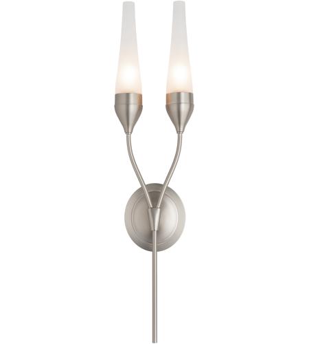 Hubbardton Forge 202185-1001 Reflections - Tulip 2 Light 6 inch Polished Chrome ADA Sconce Wall Light in Frosted, HF Reflections 202185-SKT-22-FD0679_5.jpg