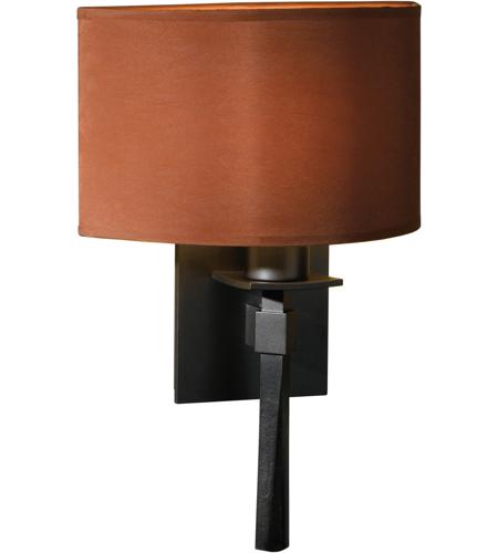 Hubbardton Forge 204825-1098 Beacon Hall 1 Light 9 inch Vintage Platinum ADA Sconce Wall Light in Fluorescent, Doeskin Suede photo