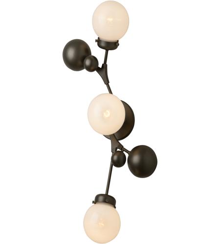 Hubbardton Forge 206050-1023 Sprig 3 Light 13 inch Natural Iron Sconce Wall Light in Water 206050-SKT-07-WF0629_2.jpg